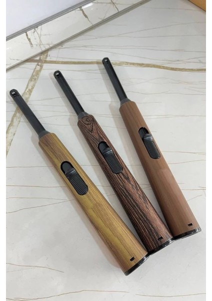 Ahşap Görünümlü Normal Alev Mum Kamp ve Mangal Çakmağı 1 Tanesi indirimleri