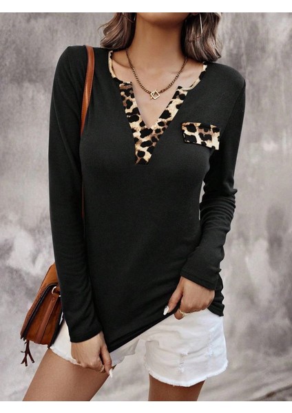 Mdb Kadın Uzun Kollu V Yakalı Kaşkorse Bluz indirimleri