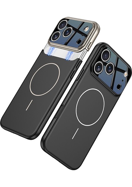 Apple iPhone 17 Pro Max Kılıf M-Safe Şarj Özellikli Çift Parçalı Napoli Kapak indirimleri