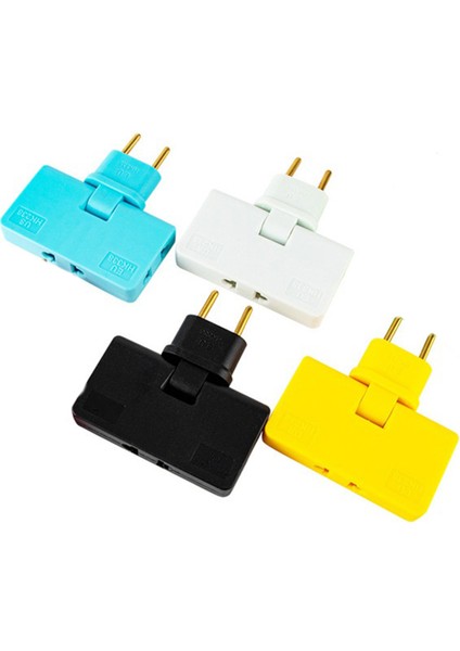 Ab Döndürme Dönüştürücü 3&#39 Ü 1 Rotatable Outlet Extender 180 Derece Uzatma Fiş Multi Fiş Mini Çıkış Adaptörü Beyaz (Yurt Dışından) modelleri