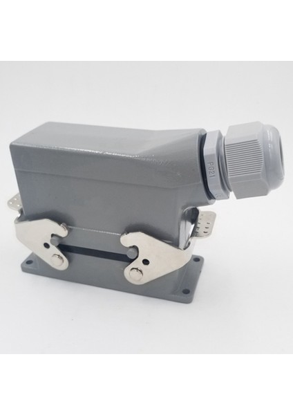 Dikdörtgen Ağır Hizmet Konektörleri Hdc He 10 Çekirdek Pin 16A 500V Su Geçirmez Havacılık Fiş Yan Hat Konnektörü HDC-HE-010 (Yurt Dışından) modelleri