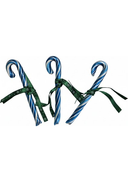 Yılbaşı Baston Şeker 20 Adet Mavi Beyaz Hediyelik fiyatları