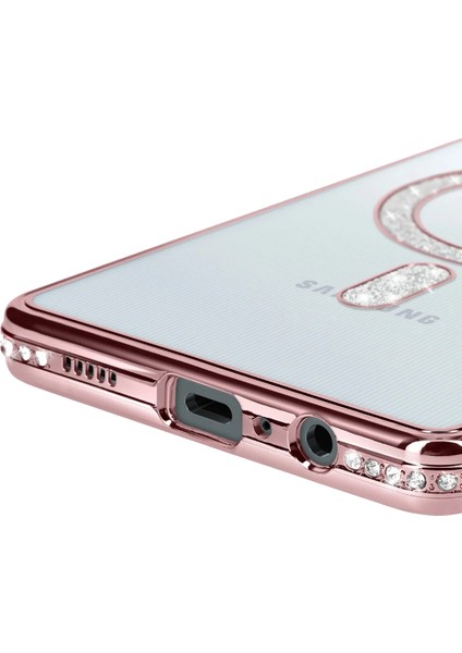 Nrtmsa Newface Samsung Galaxy A06 Joke Simli Magneticsafe Kılıf - Pembe fırsatları