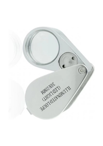 Kontrol, Için Özel Kutulu Metal Işıklı Lup 30X21