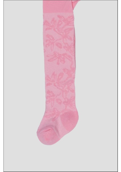 3 Adet Jakar Desenli Pamuklu Kız Çocuk ve Bebek Külotlu Çorap modelleri