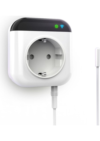Tua Wifi Termostat Termoregülatörü Akıllı Sıcaklık Kontrol Sistemi Alexa Google Home Ab Fişi Için 220V Soket (Yurt Dışından)