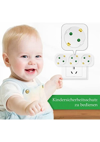 Kablonsuz Çoklu Soket 250V/16A Soket Adaptörü Taşınabilir Soketler 3680W Dönüştürücü Soketi Ab Fişi 2 Paket (Yurt Dışından) indirimleri