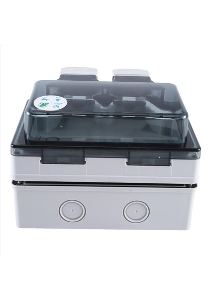 Tuka Duvarı Elektrik Soketleri IP66 Kapak Wifi Fişi Ab Standart Açık Mekan Yağmur Damalı (2 Delik) (Yurt Dışından) modelleri