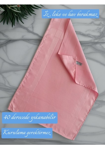 Aliva's Premium Mikrofiber Sihirli Temizlik Bezi- Genel Temizlik Bezi 40X60 cm - Pembe Renk modelleri