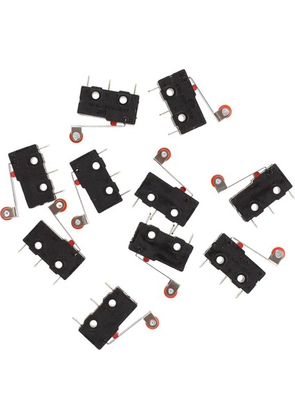 1 Pcs 220V Ac Dpdt Güç Rölesi 8 Pin W PTF08A Soketim ve 10 Pcs Mını Sınır Anahtarı Silindir Kol Kolu (Yurt Dışından) indirimleri