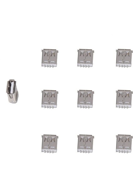 30 Adet Düz Lehim Tipi USB Bir Dişi Fiş Jak Konnektörü (Yurt Dışından) fiyatları