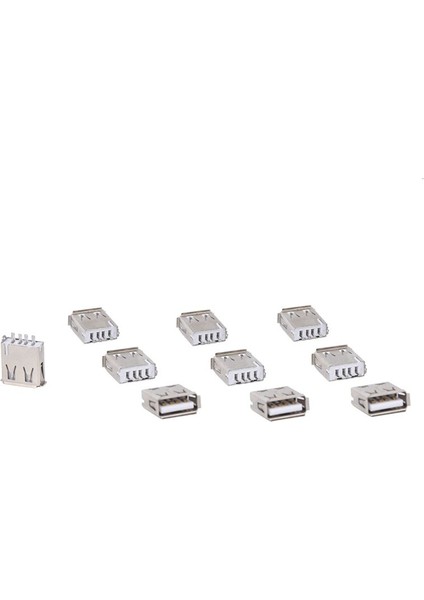 30 Adet Düz Lehim Tipi USB Bir Dişi Fiş Jak Konnektörü (Yurt Dışından) fırsatları