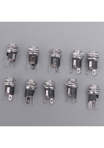 50PCS Dc Güç Kaynağı Jak Soketi Kadın Panel Montaj Konnektörü 5 5x2 1mm Yeni (Yurt Dışından) modelleri