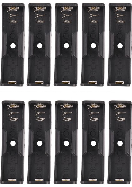 Aa/1 5V/PP3 Pil Tutucu/bağlayıcı Anahtarla Kapalı Veya Açık Pil Tutucu Aa x 1 Tutucu Pcb Miktar 10 (Yurt Dışından)