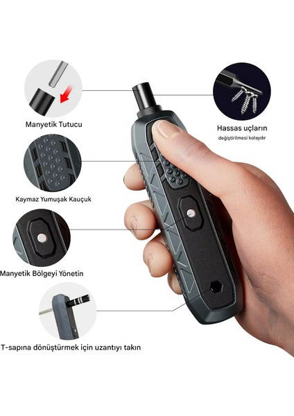 180 In 1 Torx Hassas Tornavida Seti – Profesyonel Elektronik Tamir Kiti Manyetik fiyatları