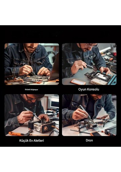 180 In 1 Torx Hassas Tornavida Seti – Profesyonel Elektronik Tamir Kiti Manyetik indirimleri