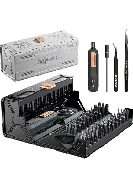 180 In 1 Torx Hassas Tornavida Seti – Profesyonel Elektronik Tamir Kiti Manyetik