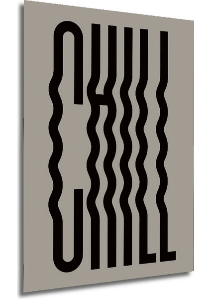 Chill Dalgalı Yazı Ahşap Mdf Dekoratif Ev/işyeri Duvar Tablo Dikdörtgen Ev/işyeri Duvar Tablo modelleri