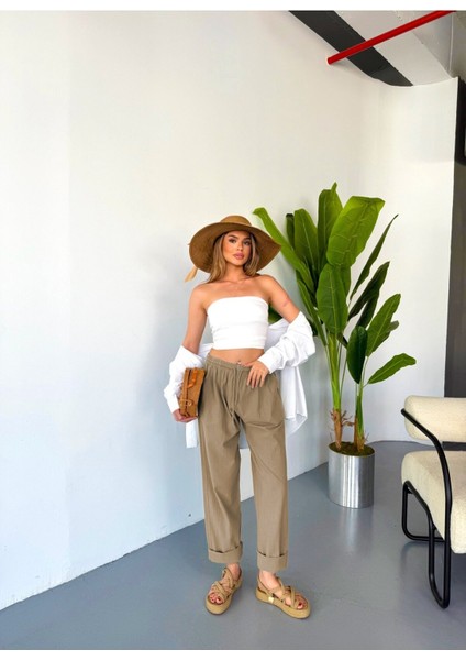 Jemmy Kadın Keten Pantolon W305-53 fiyatları