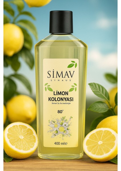 Termal Su'lu Dökme Limon KOLONYASI400 ml