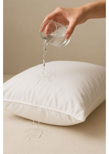 Elara 4 Adet Elyaf Dolgulu Yastık 50X70CM 2000 Gram / 4 Adet ve 4 Adet Yastık Alezi fiyatları