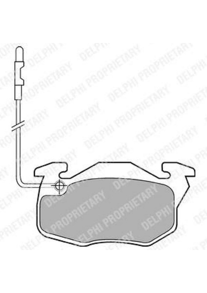 Mtxdpn Disk Fren Balata Ön [ Renault Clio 1, R9, R19, R11 1986- ]