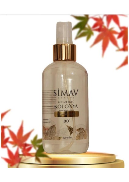 Termal Su'lu Kestane Sprey Kolonya 200ML