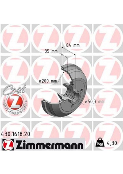 Mtxdpn Arka Fren Kampanasi Corsa A 83-92 -Corsa B-Tigra A 93-02 Abs Siz