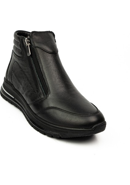 2004 Kadın Deri Bot Siyah