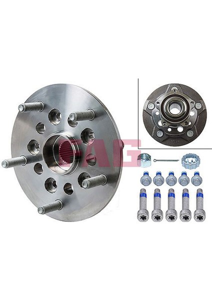 Mtxdpn Ön Teker Poryasi Rulmanli Transit-Tourneo Custom-Transit Custom 2.0-2.2 Tdci 13