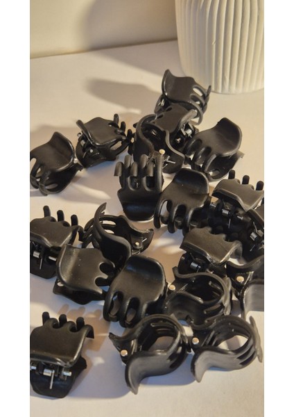 6 Adet Orta Boy Mandal Toka Siyah modelleri