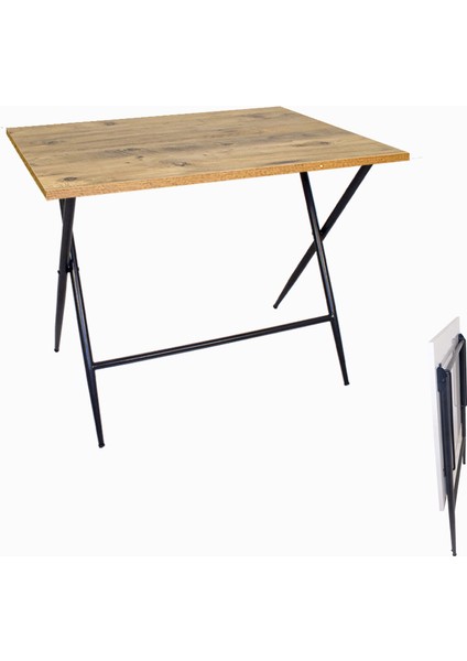 Katlanır Suntalam Tabla Masa 70X105 - Atlantik Çam