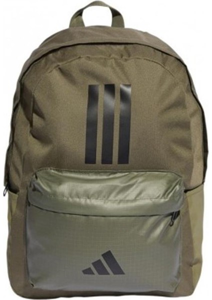 Classic Bars 3s Unisex Haki Günlük Stil Sırt Çantası IS7042