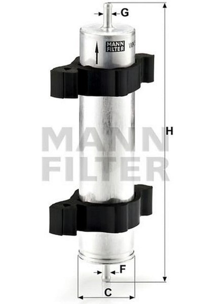 Mtxdpn Yakit Filtresi Bmw 3 (E46) 320 D/cd (Turbodiesel) 150HP 09/01-08/07