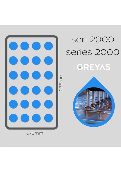 Yuvarlak Pralin Çikolata KALIBI-1338 fiyatları