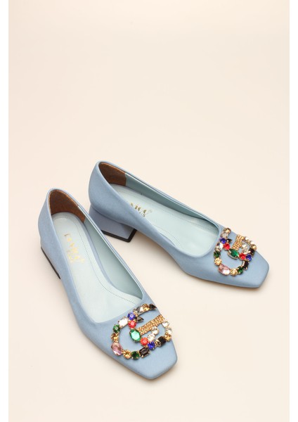 Idil Bebemavi Saten Taşlı Kadın Topuklu fiyatları