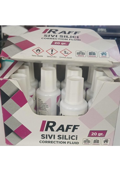 Sıvı Düzeltici 20GR Fırçalı 12LU Paket