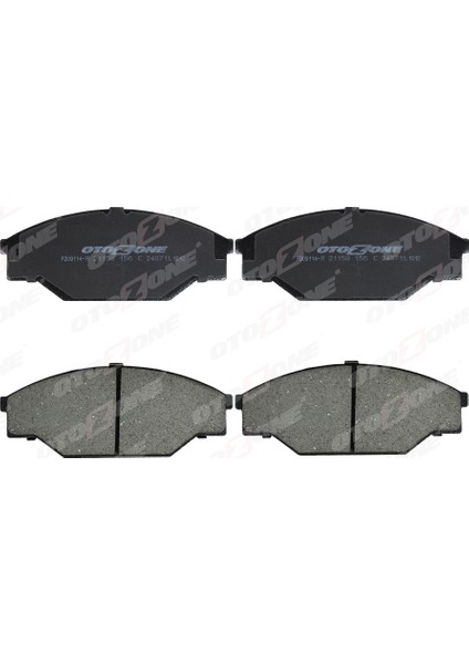 Mtxdpn Ön Fren Balata Toyota Hilux 2.4l 2l-T LN85 LN145 4x2 90-04 / Hiace 2.4l 2l LH112 LH114 89-