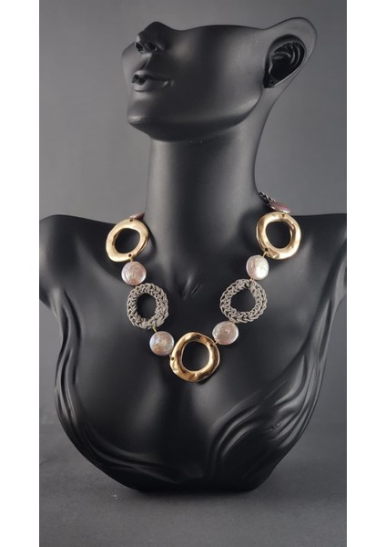 Özel Tasarım Barok Inci Kolye