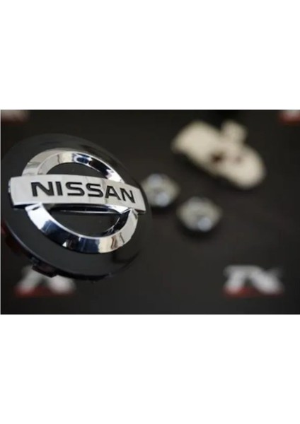 Nissan Qashqai-Juke Jant Göbeği Siyah 48-54MM modelleri