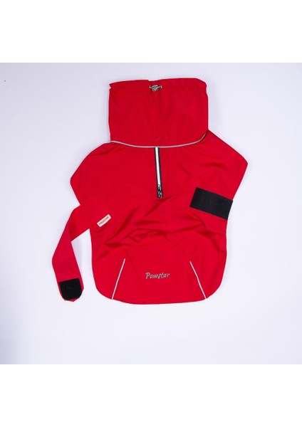 Kırmızı Colombia Prime Orta ve Büyük Irklar Için Köpek Yağmurluğu Köpek Kıyafeti Su Geçirmez Yağmurluk indirimleri