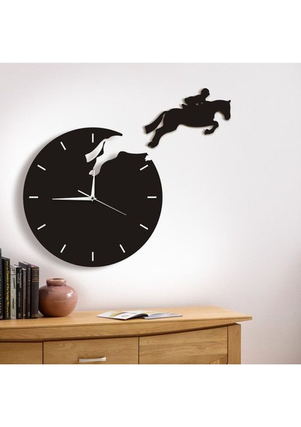 Duvar Saatı Jokey Temalı