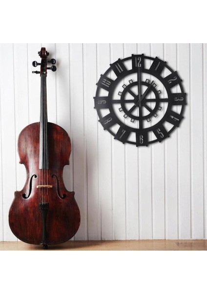 Duvar Saatı Kare Rakamlar