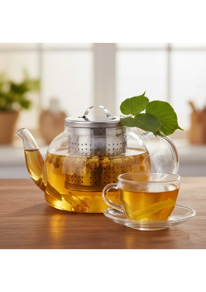 Çay Süzgeci Büyük Boy Paslanmaz Çelik Demlik Içi Çay Süzgeci Geniş Hacimli ve Dayanıklı modelleri