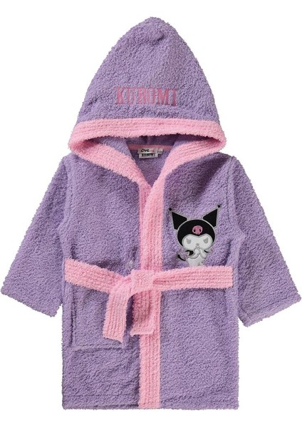 2-10 Yaş Bornoz - Lila 6-7 Yaş