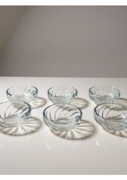 Yaprak Moldel Sosluk -Reçellik-Çerezlik Kase 6 Parça modelleri