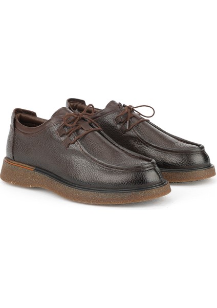 , Erkek Hakiki Deri Ayakkabı 1531007Z3197 Kahve fiyatları