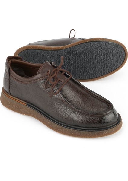 , Erkek Hakiki Deri Ayakkabı 1531007Z3197 Kahve fırsatları