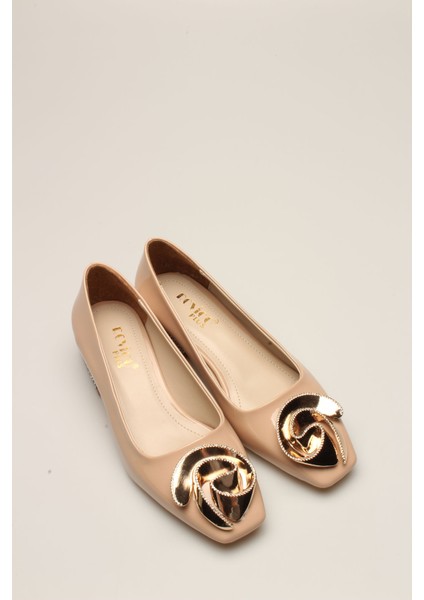 Idil Bej Rugan Taşlı Kadın Topuklu