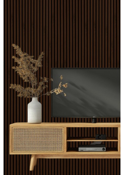 Mdf Ahşap Akustik Duvar Paneli 60X275 cm -Altın Meşe modelleri